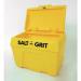 Winter Lockable Salt and Grit Bin 400 Litre No Hopper Yellow 317074 WE08647