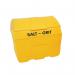 Winter Lockable Salt and Grit Bin 400 Litre No Hopper Yellow 317074 WE08647