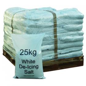 Winter De-Icing Salt White 25kg (Pack of 40) 383208 WE24981