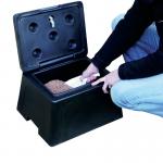 Black Winter Mini Grit Bin With Scoop 383371 WE25110