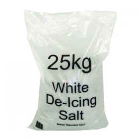 White Winter 25kg Bag De-Icing Salt (Pack of 10) 383499 WE25214