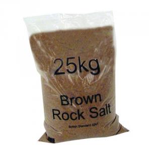 Image of Winter Dry Brown Rock Salt 25kg Pack of 40 383578 WE25290