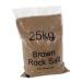 Dry Brown Rock Salt 25kg (Pack of 20) 384072