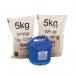 Handheld Salt Shaker and 2xBags of White Salt 5kg 389106 WE35434