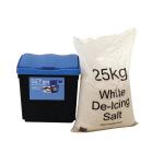 30 Litre Grit Bin and 25kg Salt Kit 389113 WE35438