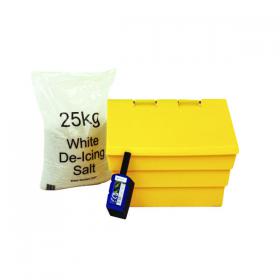 50 Litre Grit Bin and 25kg Salt Kit 389115 WE35440