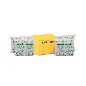 Fd Winter Salt/Grit Bin Basic Kit 200 Litre with 8x25kg Salt 360201 WE360201