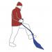 Multi-Purpose Sleigh Shovel Blue 384062 WE99795