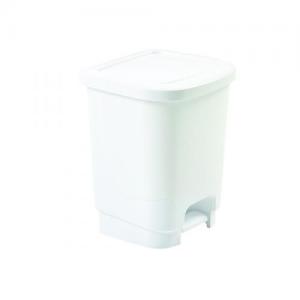 Whitefurze Pedal Bin 8 Litre White H10PB4 WFH03276