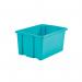 Stack And Store 32 Litres Medium Teal Storage Box S01M809 WFH30099