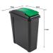 Wham Recycle Bins 25 Litre (4 Pack Mixed Colours) WHAMBINMIXQ4