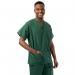 434NPH Unisex Smart Scrub Top Bottle Green Size M 434NPHBOTTM WIS00208