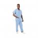 434NPH Unisex Smart Scrub Top Sky Size 2XL 434NPHSKYY2XL WIS00368