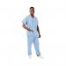 434NPH Unisex Smart Scrub Top Sky Size S 434NPHSKYYS WIS00378