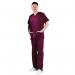 Unisex Smart Scrub Trouser Maroon XS 434TRMAROXS WIS00480