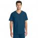 Cherokee Originals V-Neck Scrub Top Carib Blue S CKE00014ACARIS WIS03884