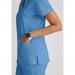 Barco One Racer Scrub Top: Eco-Friendly Professional Comfort for Healthcare Heroes Ceil 3XL WIS04048
