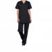 Cherokee Professional V-Neck Scrub Top: Comfortable Medical Workwear for Healthcare Professionals Bl WIS05934