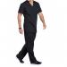 Cherokee Professional V-Neck Scrub Top: Comfortable Medical Workwear for Healthcare Professionals Bl WIS05941