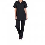 Cherokee Professional V-Neck Scrub Top: Comfortable Medical Workwear for Healthcare Professionals Bl WIS05965