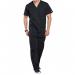 Cherokee Professional V-Neck Scrub Top: Comfortable Medical Workwear for Healthcare Professionals Bl WIS05972