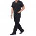 Cherokee Professional V-Neck Scrub Top: Comfortable Medical Workwear for Healthcare Professionals Bl WIS06009