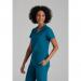 Barco One Racer Scrub Top: Eco-Friendly Professional Comfort for Healthcare Heroes Bahama Blue S WIS06722
