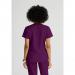 Barco One Racer Scrub Top: Eco-Friendly Professional Comfort for Healthcare Heroes Wine S WIS06744