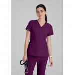 Barco One Pulse Scrub Top: Sustainable, Comfortable Medical Workwear for Healthcare Professionals Wi WIS06819