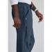 Work in Style PHILZ Male Healthcare Tunic Navy with Purple Trim Size 38 inch PHILZNAVYPURP38 WIS09338