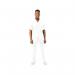 Work in Style PHILZ Male Healthcare Tunic White with White Trim Size 36 inch PHILZWHITWHIT36 WIS09483