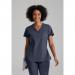 Barco One Racer Scrub Top: Eco-Friendly Professional Comfort for Healthcare Heroes Steel XS WIS11019