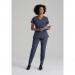 Barco One Racer Scrub Top: Eco-Friendly Professional Comfort for Healthcare Heroes Steel 2XL WIS11032