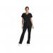 Skechers SK101 Breeze Female Scrub Top Black Size XL SK101BLACXL WIS11519