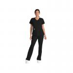 Skechers SK101 Breeze Female Scrub Top Black Size 5XL SK101BLAC5XL WIS11577