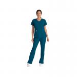 Skechers SK101 Breeze Female Scrub Top Bahama Size 2XL SK101BAHA2XL WIS11590