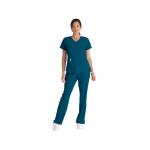 Skechers SK101 Breeze Female Scrub Top Bahama Size 3XL SK101BAHA3XL WIS11591