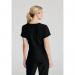 Skechers Womens V-Neck Scrub Top Black 2XS SK102BLACXXS WIS11620