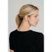 Skechers Womens V-Neck Scrub Top Black 2XS SK102BLACXXS WIS11620
