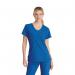 Skechers Female V Neck Scrub Top Royal Blue L SK102ROYAL WIS11630