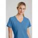 Skechers Womens V-Neck Scrub Top Ceil Blue XL SK102CEILXL WIS11661
