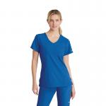 Skechers Female V Neck Scrub Top Royal Blue 5XL SK102ROYA5XL WIS11687