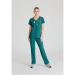 Skechers Womens V-Neck Scrub Top Teal Blue 3XL SK102TEAL3XL WIS11701