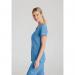 Skechers Womens V-Neck Scrub Top Ceil Blue 4XL SK102CEIL4XL WIS11706