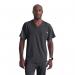 Skechers Unisex V Neck Scrub Top Pewter S SK0112PEWTS WIS12425