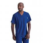 Skechers Unisex V Neck Scrub Top Navy XS SK0112NAVYXS WIS12444