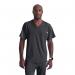 Skechers Unisex V Neck Scrub Top Pewter 3XL SK0112PEWT3XL WIS12467