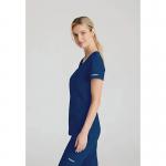 Skechers Womens V-Neck Scrub Top Navy 2XS SK102NAVYXXS WIS12746