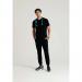 Skechers Thesis Scrub Top Black S SKT193BLACS WIS18093