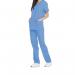 Dickies Unisex Scrub Set Top and Trouser Ceil Blue XS DKP520CCEILXS WIS21449